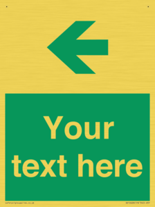 Custom Safe condition: Green Left arrow